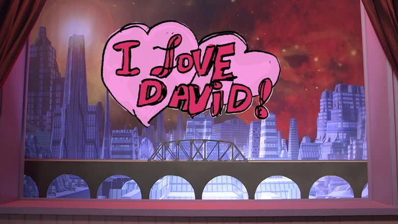 Backdrop from I Love David!