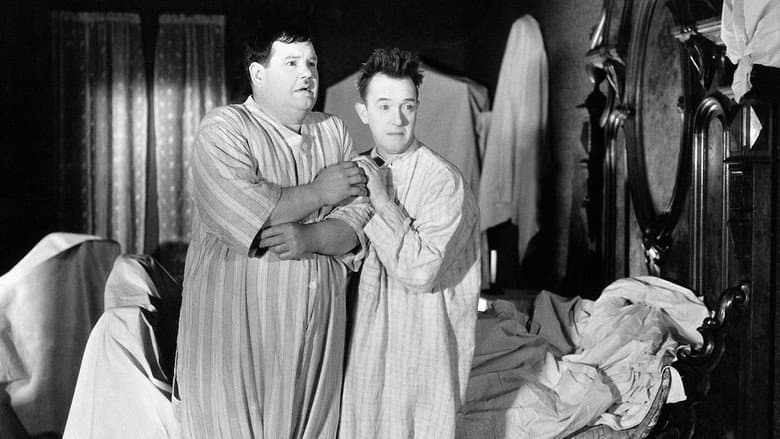 Backdrop from The Laurel-Hardy Murder Case