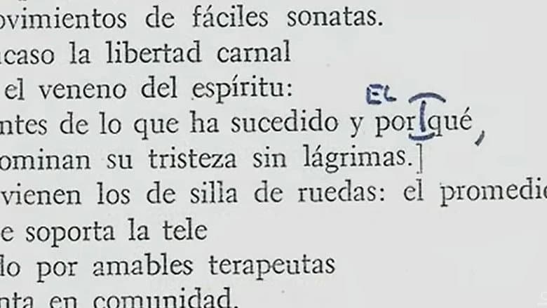 Backdrop from José Emilio Pacheco. Me llamo Nadie