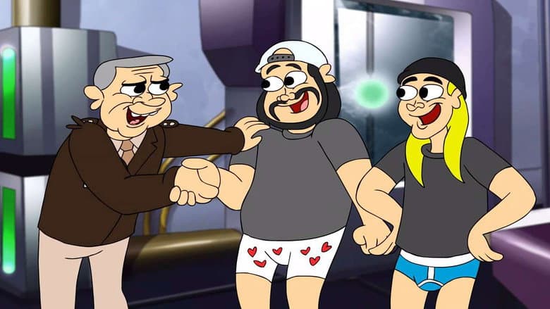 Backdrop from Jay and Silent Bob's Super Groovy Cartoon Movie