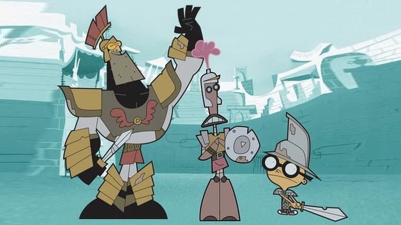 Backdrop from Time Squad