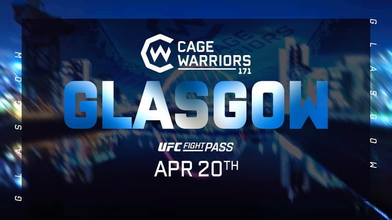 Backdrop from Cage Warriors 171: Glasgow