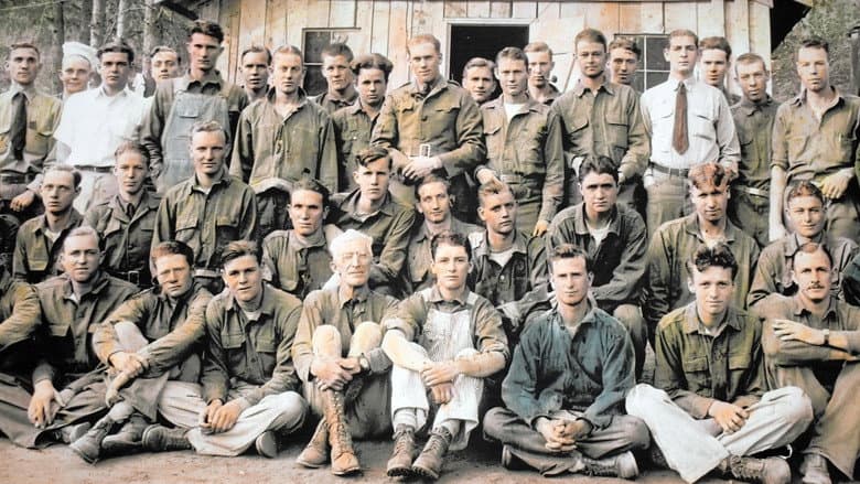 Backdrop from The Civilian Conservation Corps