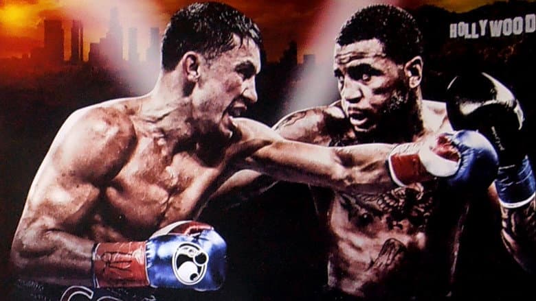 Backdrop from Gennady Golovkin vs. Dominic Wade