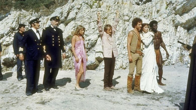Backdrop from Mystery on Monster Island