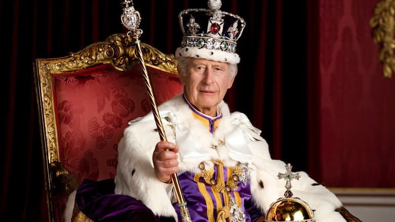 Backdrop from His Majesty King Charles III