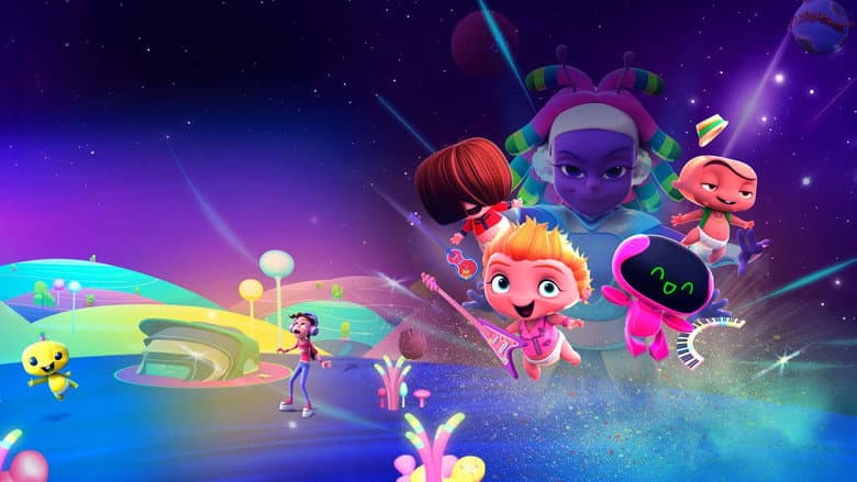Backdrop from Mini Beat Power Rockers: The Movie