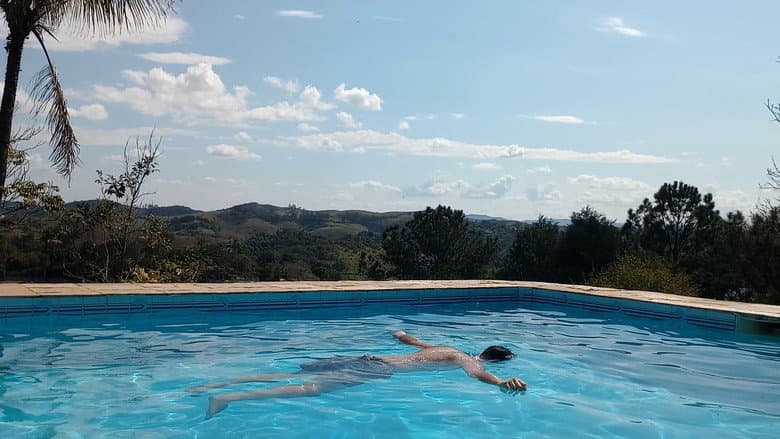 Backdrop from The Pool