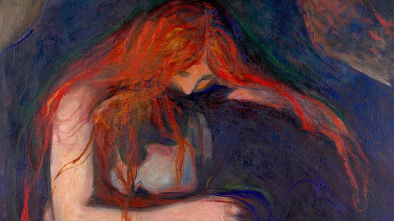 Backdrop from Munch: Love, Ghosts and Lady Vampires
