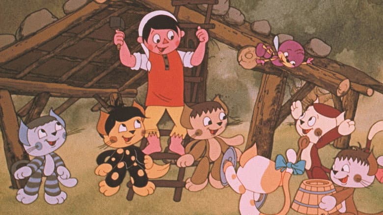 Backdrop from The Poor Miller's Boy and the Kitten