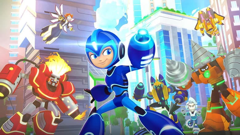 Backdrop from Mega Man: Fully Charged