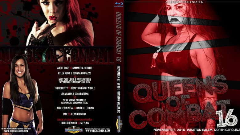 Backdrop from Queens Of Combat QOC 16