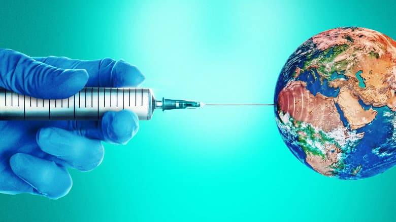 Backdrop from The Vaccine: Conquering COVID