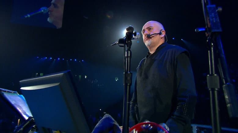 Backdrop from Peter Gabriel: Growing Up Live