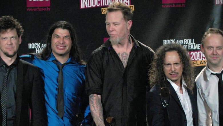 Backdrop from Metallica: The Black Album