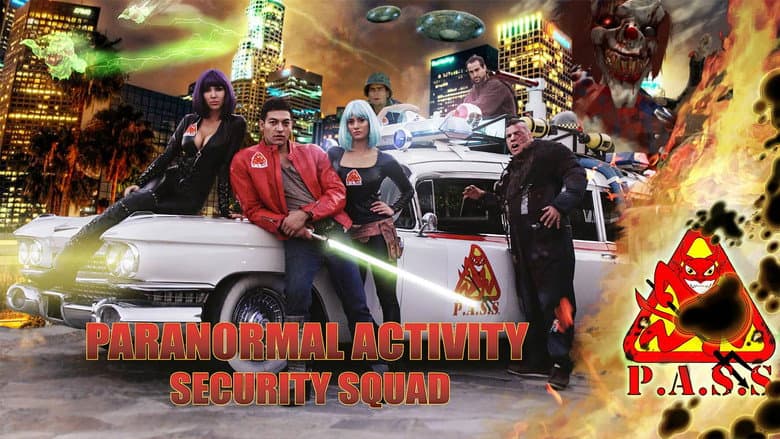 Backdrop from Paranormal Activity Security Squad