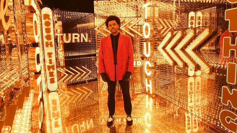 Backdrop from Super Bowl LV Halftime Show Starring the Weeknd