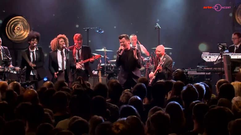 Backdrop from Rick Astley - Berlin live