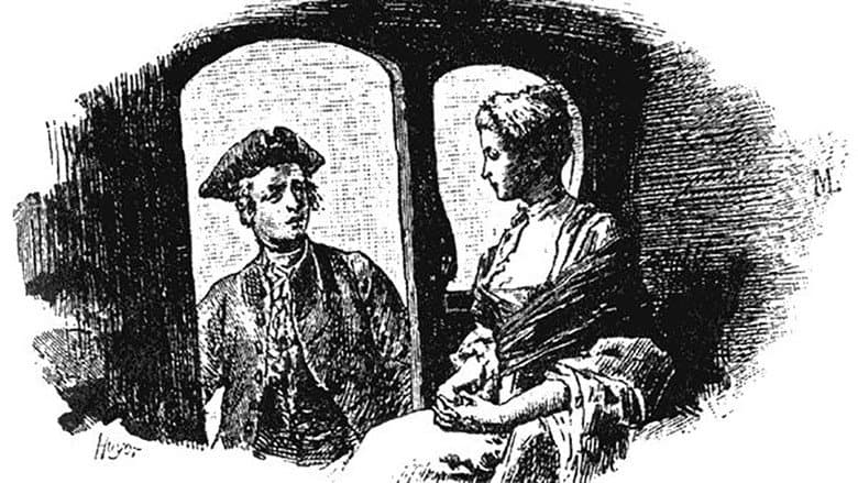 Backdrop from The Story of the Chevalier des Grieux and Manon Lescaut