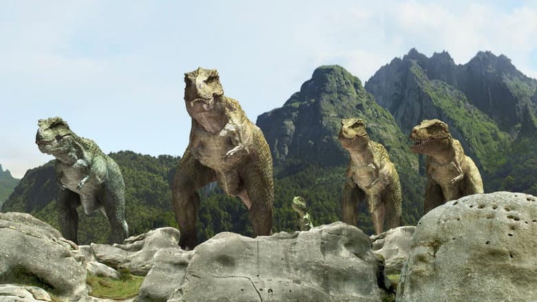 Backdrop from Speckles: The Tarbosaurus