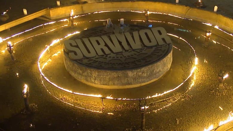 Backdrop from Survivor Greece
