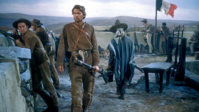 Backdrop from Davy Crockett at the Alamo