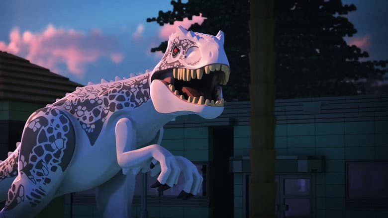 Backdrop from LEGO Jurassic World: The Indominus Escape