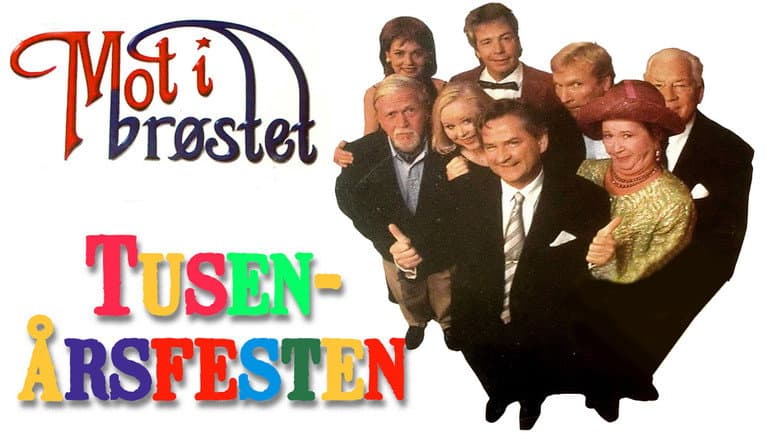 Backdrop from Tusenårsfesten