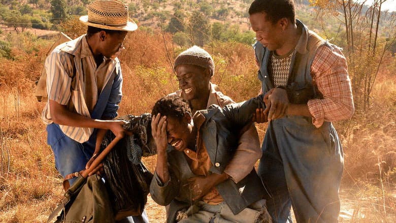 Кадр із фільму «Kalushi: The Story of Solomon Mahlangu»