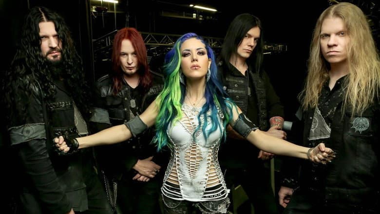 Backdrop from Arch Enemy - As The Stages Burn!