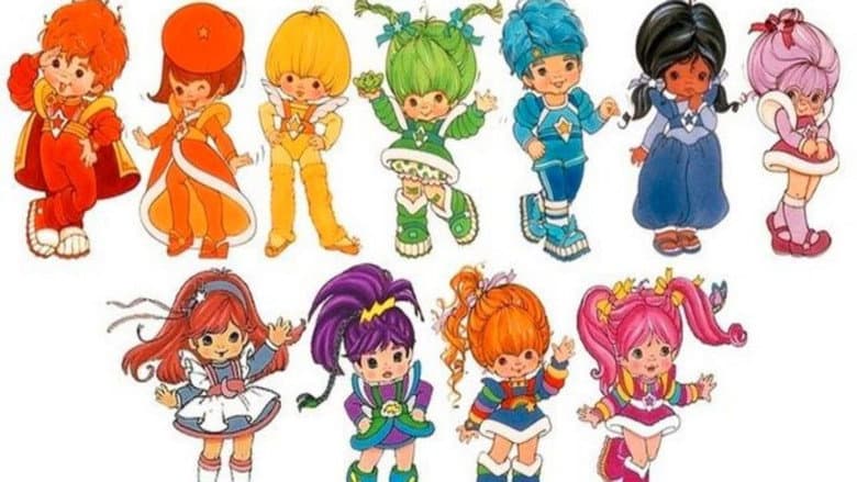Backdrop from Rainbow Brite