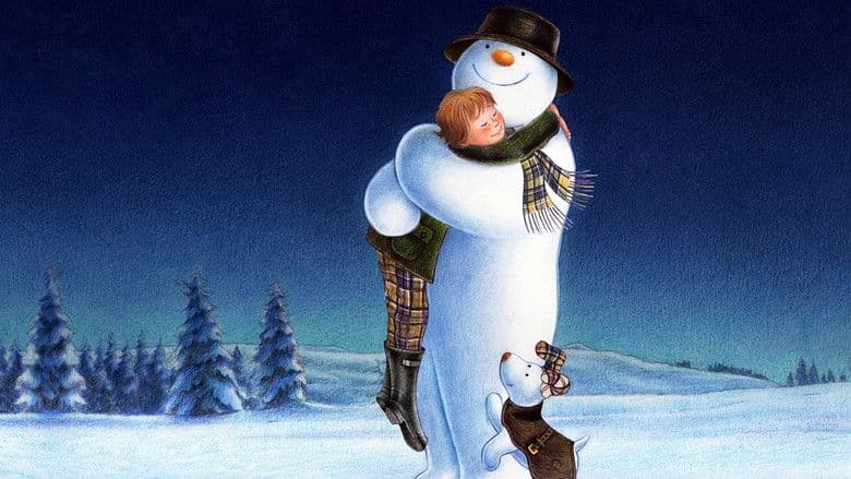 Backdrop from The Snowman and the Snowdog