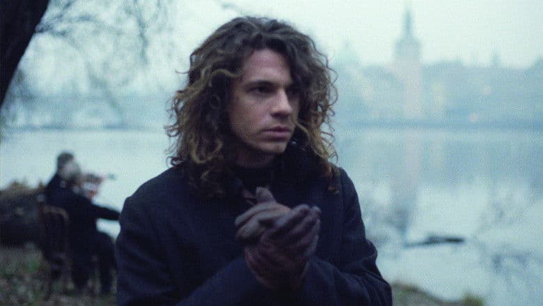 Backdrop from Mystify: Michael Hutchence