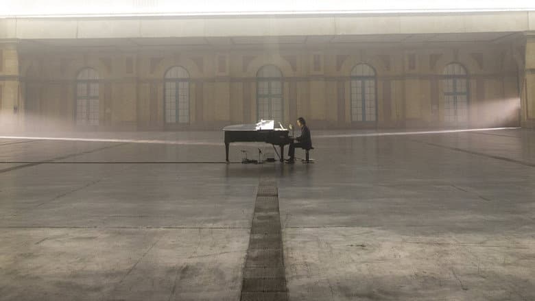 Backdrop from Idiot Prayer: Nick Cave Alone at Alexandra Palace