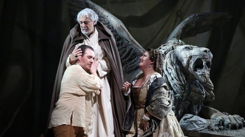 Backdrop from Giuseppe Verdi: I due Foscari