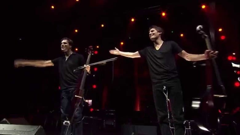 Backdrop from 2CELLOS (Sulic & Hauser) Live at Arena Zagreb