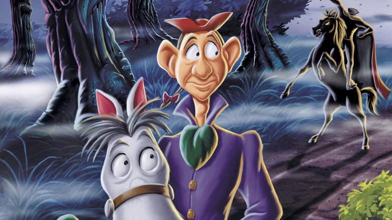 Backdrop from The Adventures of Ichabod and Mr. Toad