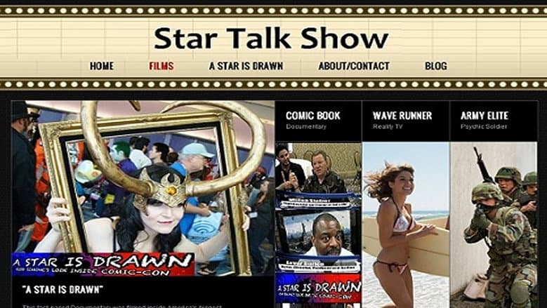 Backdrop from A Star Is Drawn: Rob Simone's Look Inside Comic-Con