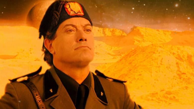 Backdrop from Fascists on Mars