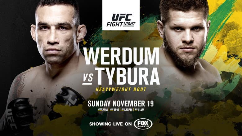 Backdrop from UFC Fight Night 121: Werdum vs. Tybura