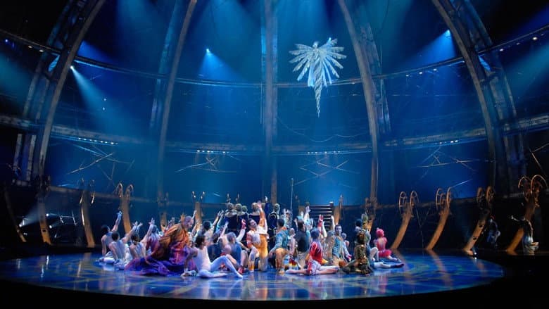 Backdrop from Cirque du Soleil: Zed in Tokyo