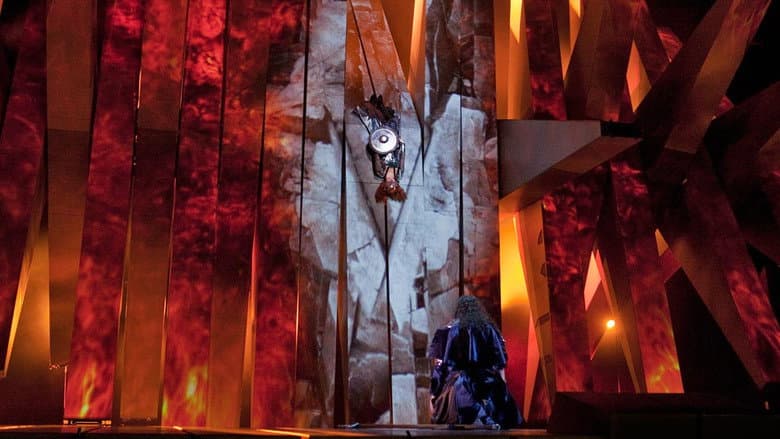 Backdrop from The Metropolitan Opera: Die Walküre