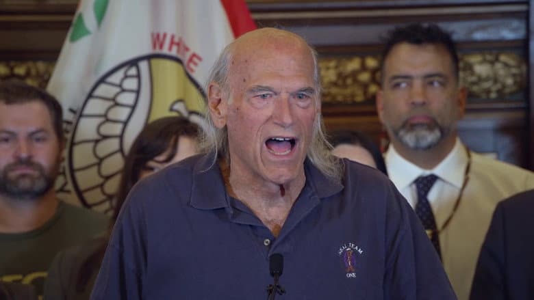 Backdrop from Jesse Ventura Shocks the World