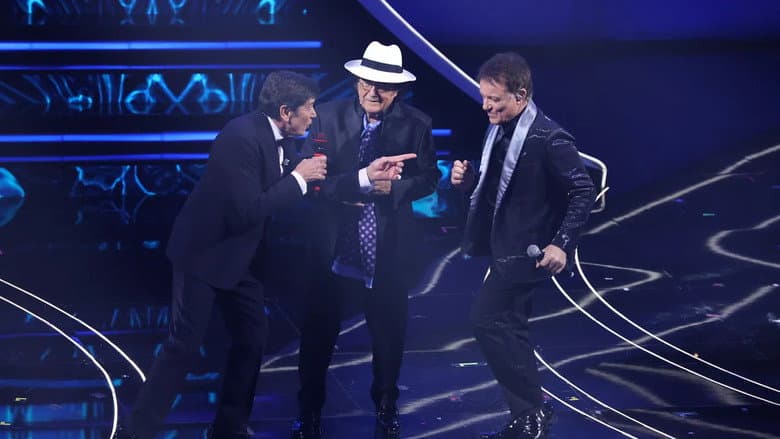 Backdrop from Sanremo 2023. Tra Palco e realtà
