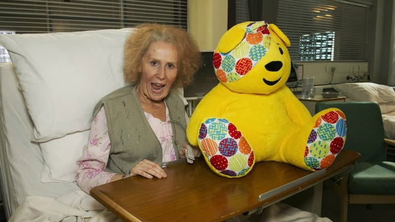 Backdrop from Catherine Tate's Nan vs Holby City