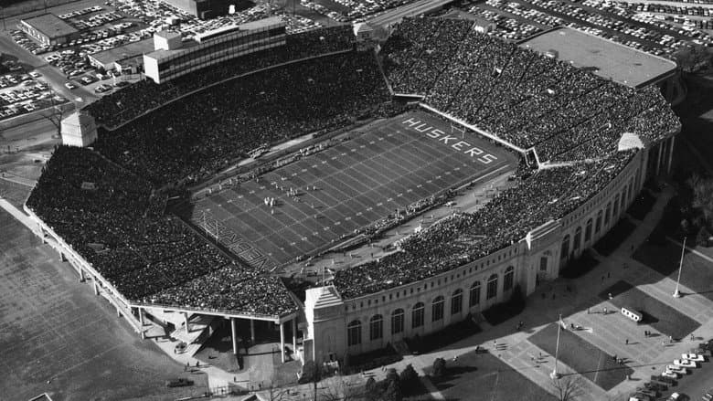 Backdrop from In the Deed the Glory: Memorial Stadium