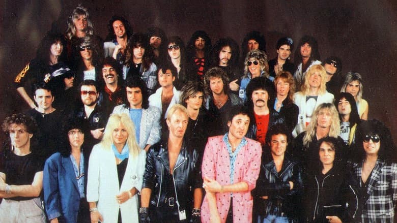 Backdrop from The Hear 'n Aid Sessions