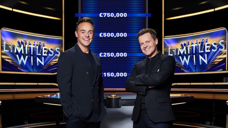 Backdrop from Ant & Dec's Limitless Win