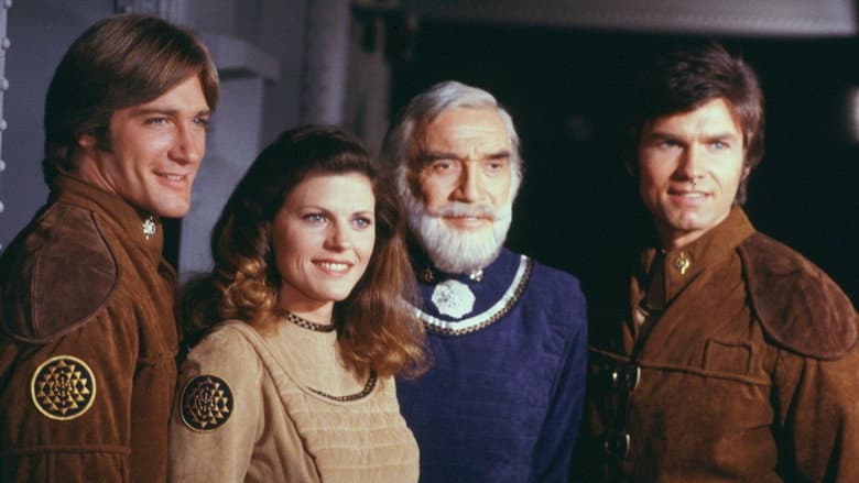 Backdrop from Galactica 1980