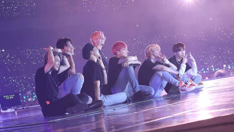 Backdrop from BTS World Tour: Love Yourself in SINGAPORE